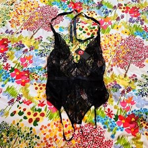 NWT sexy black lingerie. Size small.